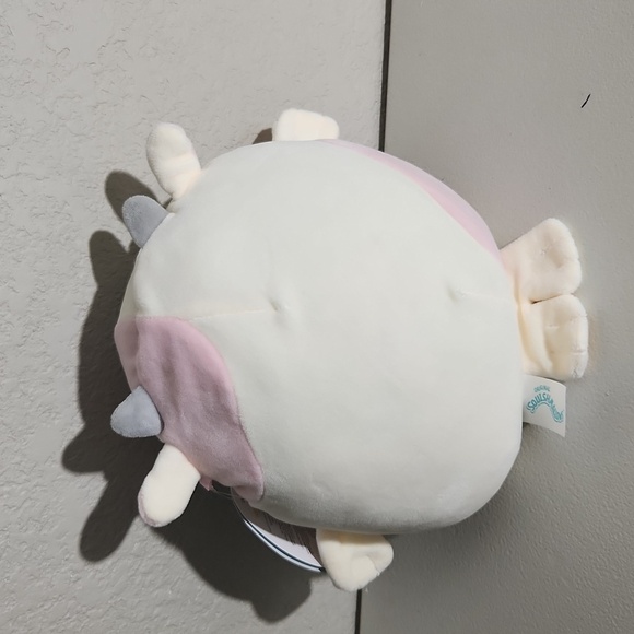 Malia Sea Cow Manatee squishmallows NWT S8 Valentines Day Pink white - Picture 5 of 10
